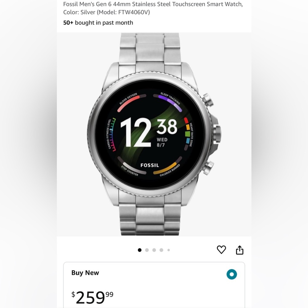 Fossil Men’s Smartwatch